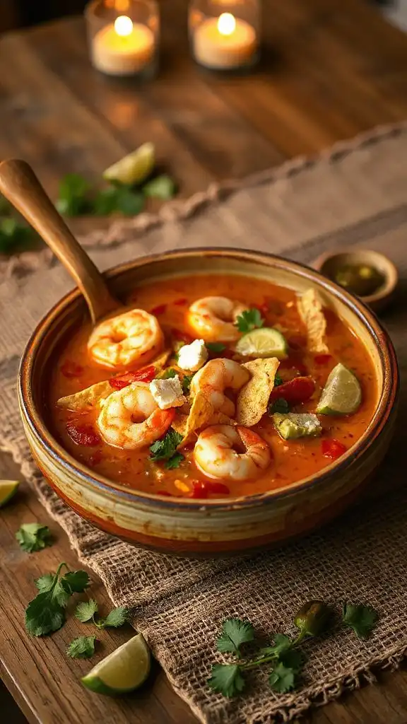 shrimp tortilla soup recipe