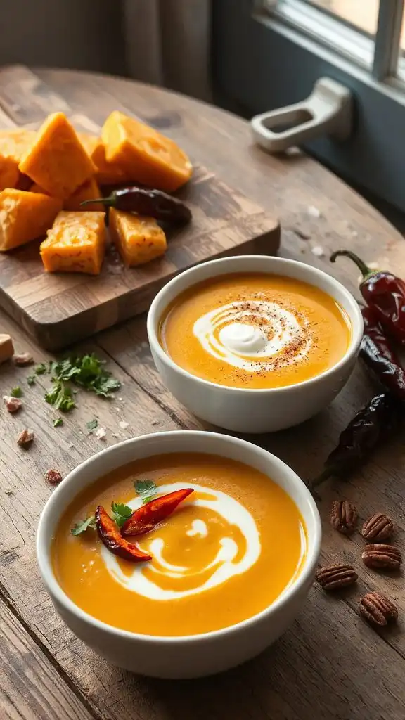smoky butternut squash soup