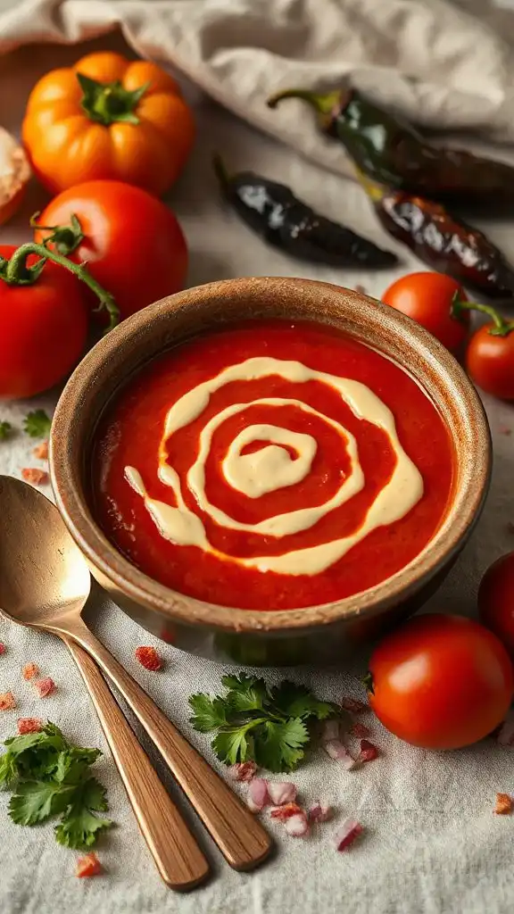 smoky chipotle tomato soup smoky chipotle tomato soup