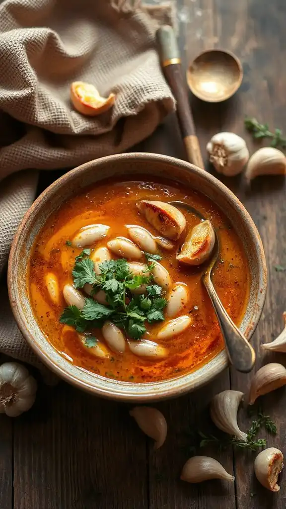 smoky chipotle white bean soup