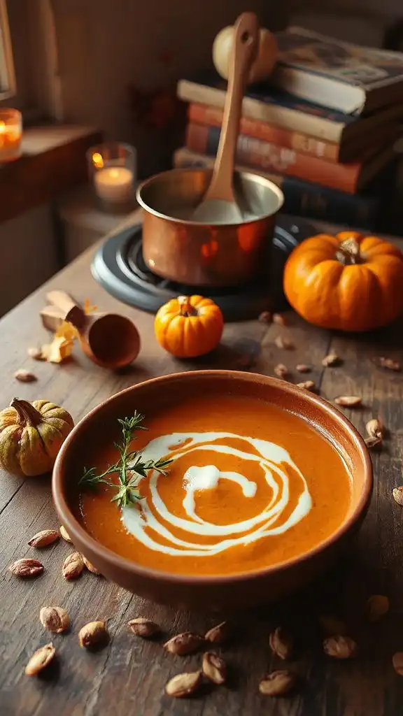 smoky pumpkin soup recipe