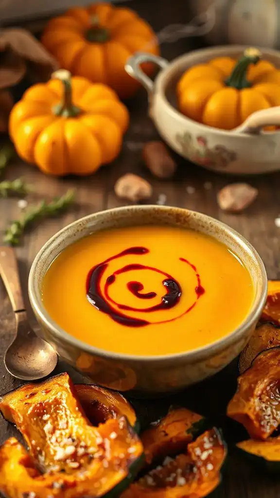 smoky spicy butternut squash soup