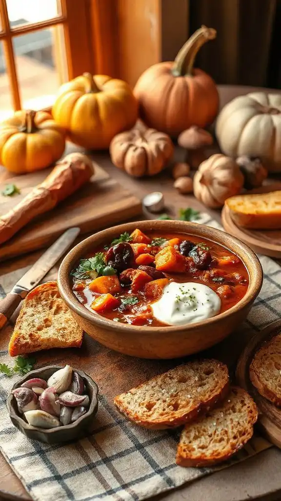 smoky sweet potato chili
