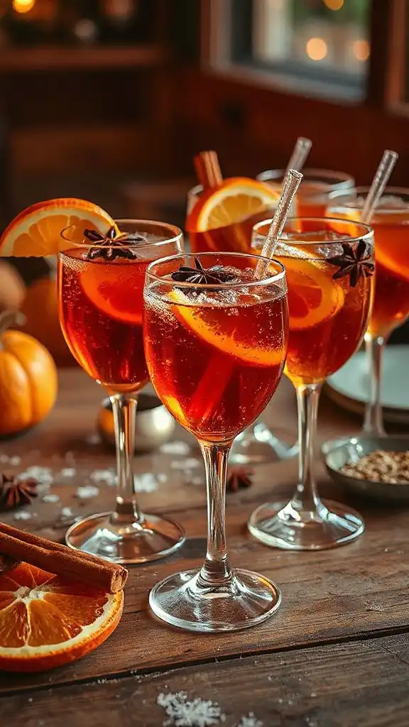 sparkling allspice cocktail recipes