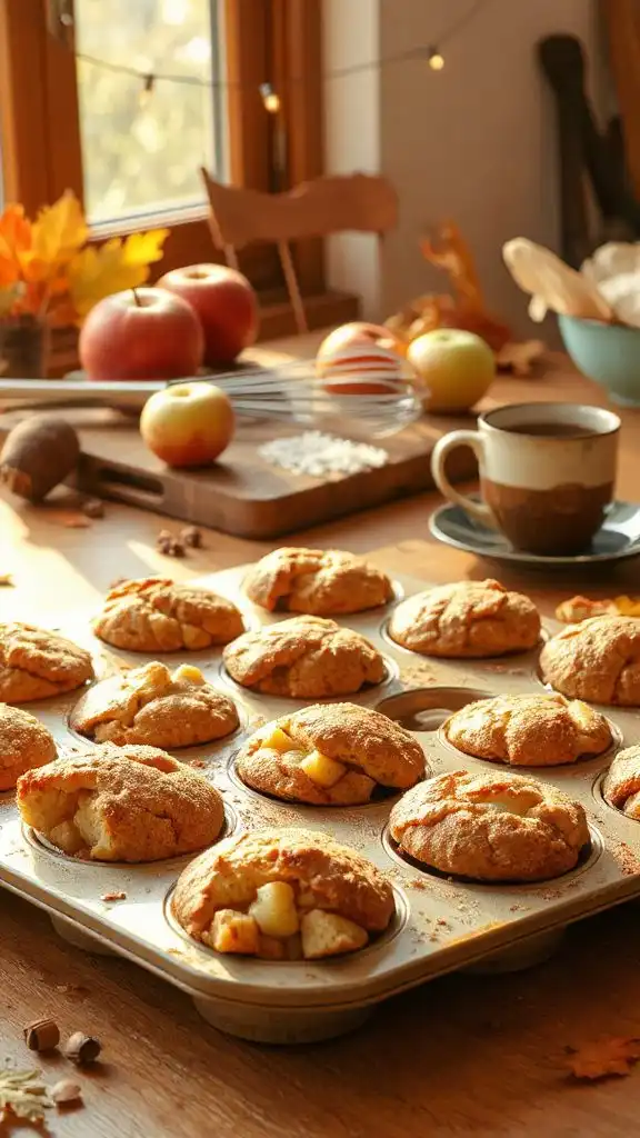 spiced apple muffins recipe