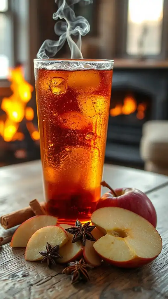 spiced apple vanilla rum