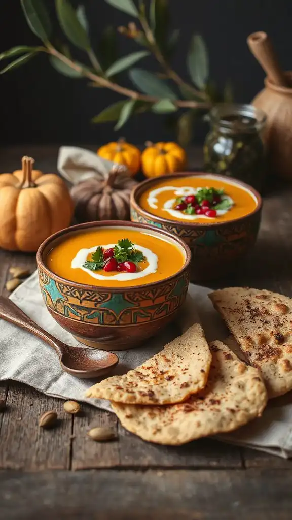 spiced butternut squash soup