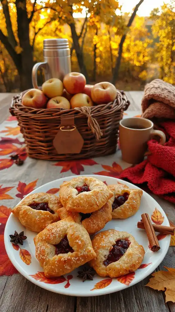 spiced cranberry apple hand pies
