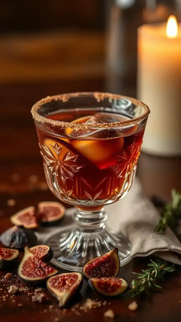 spiced fig elecampane cocktail recipe spiced fig elecampane cocktail recipe