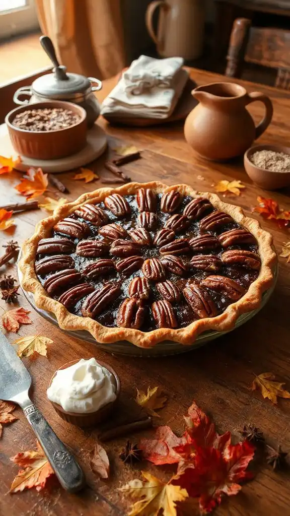 spiced pecan pie recipe