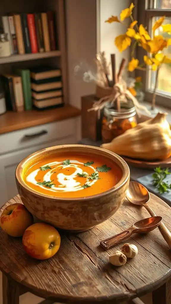 spicy butternut squash soup
