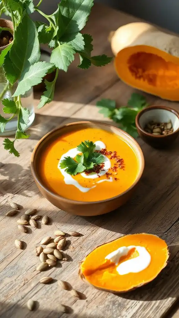spicy butternut squash soup