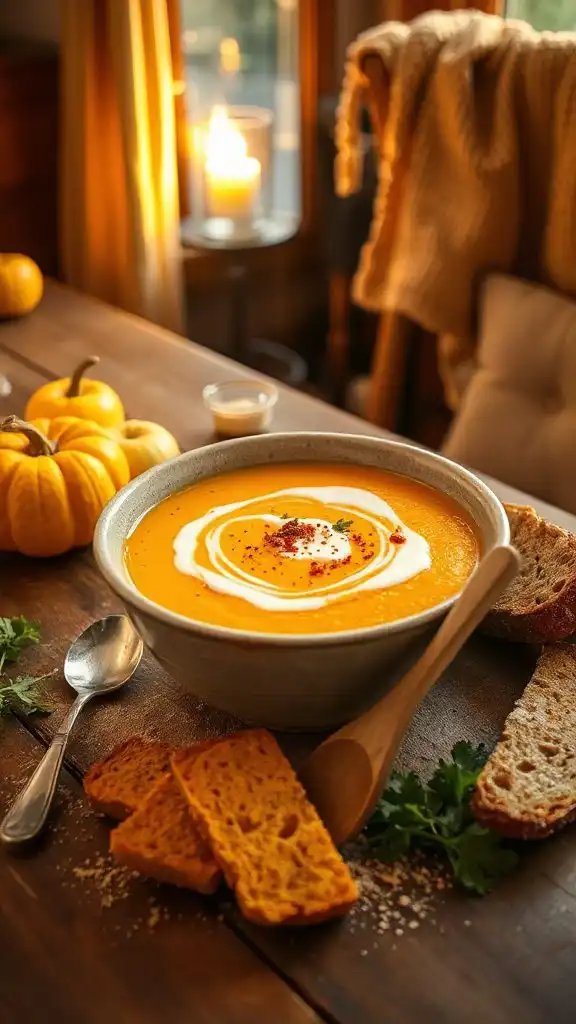 spicy butternut squash soup