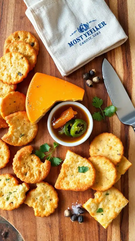 spicy cheese and jelly