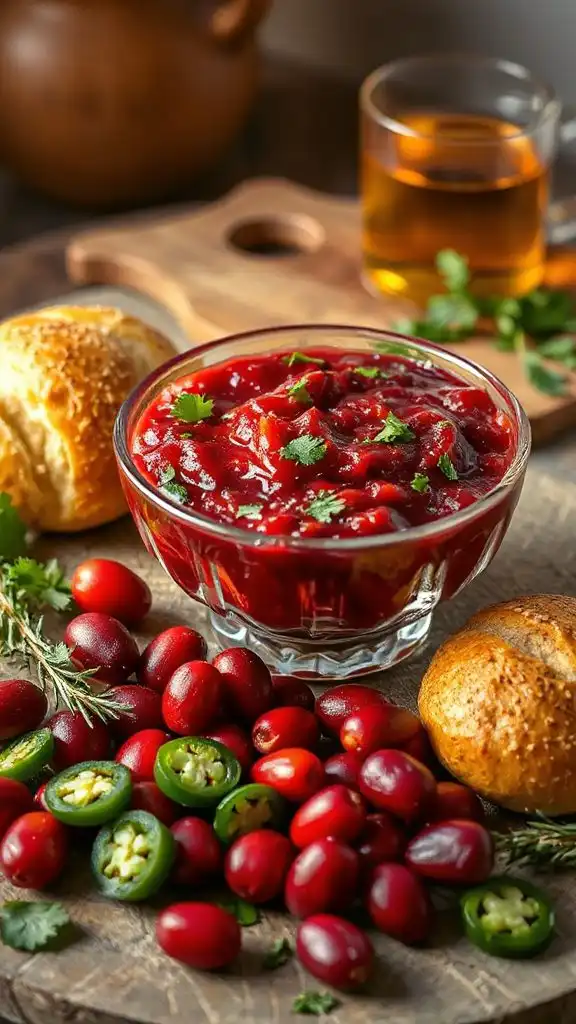 spicy cranberry sauce recipe
