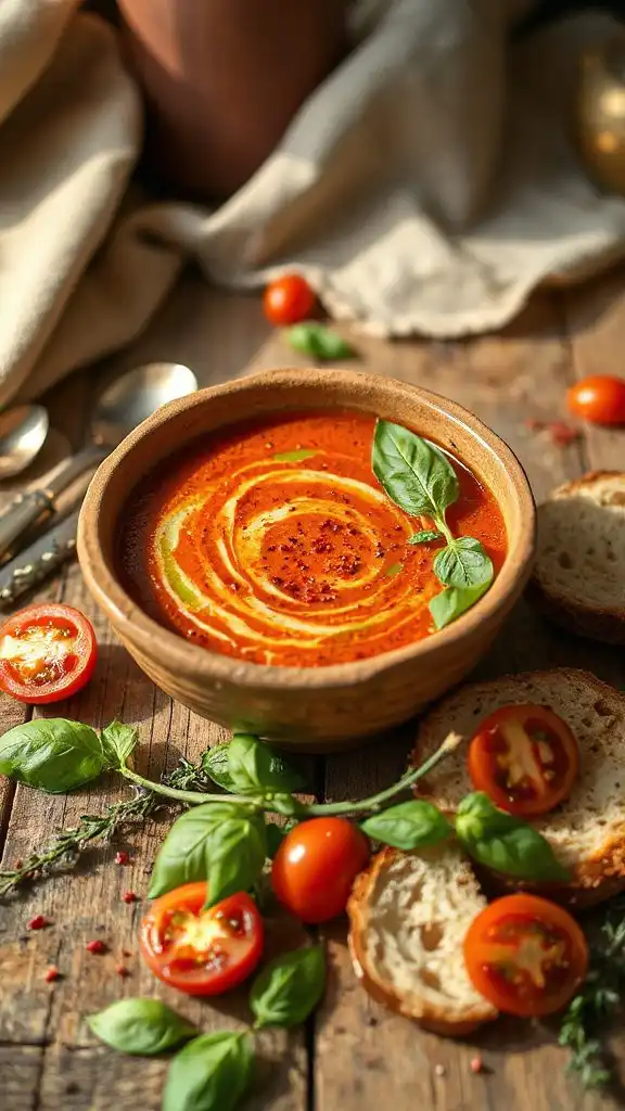 spicy creamy tomato bisque spicy creamy tomato bisque