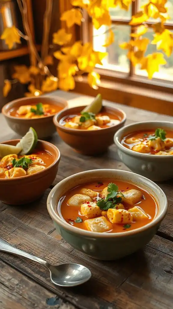 spicy gnocchi corn soup