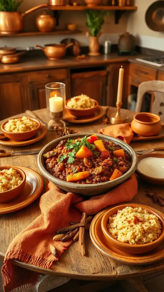 spicy moroccan lentil stew