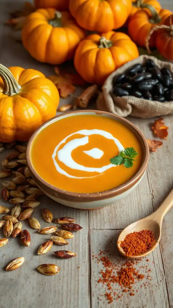 spicy pumpkin black bean chili spicy pumpkin black bean chili