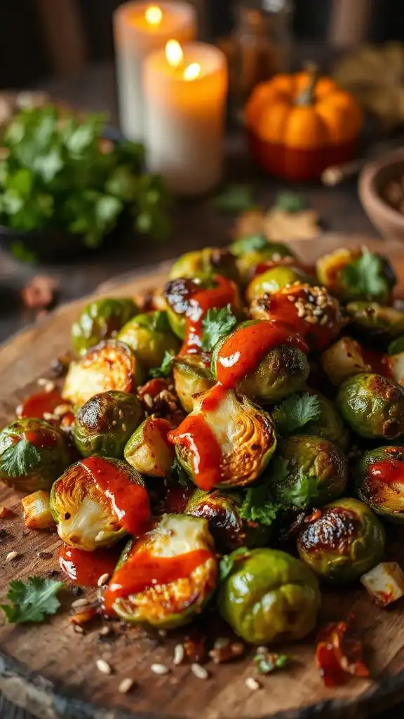 spicy roasted brussels sprouts recipe