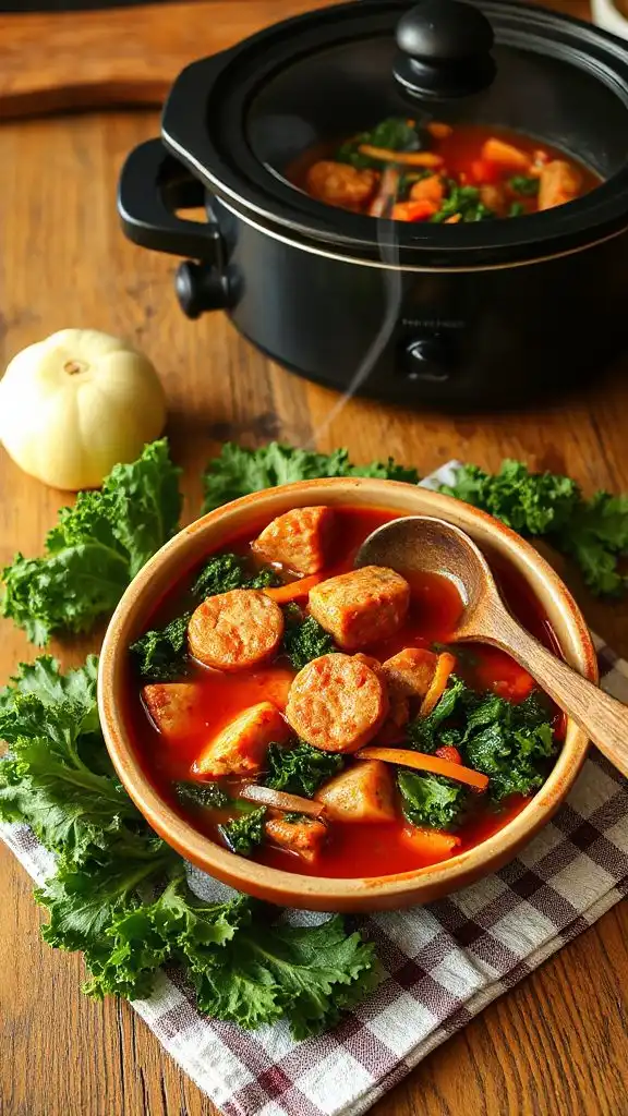 spicy sausage kale soup recipe spicy sausage kale soup recipe