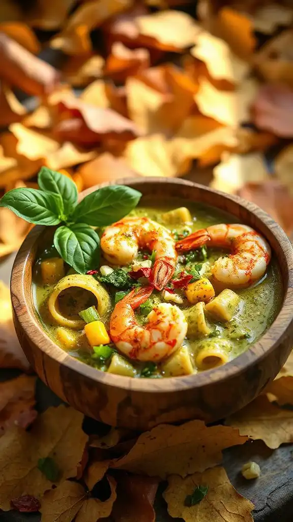 spicy shrimp corn chowder
