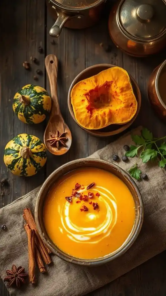 spicy vegan kabocha soup spicy vegan kabocha soup