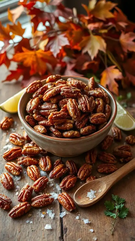 spicy zesty pecan snack
