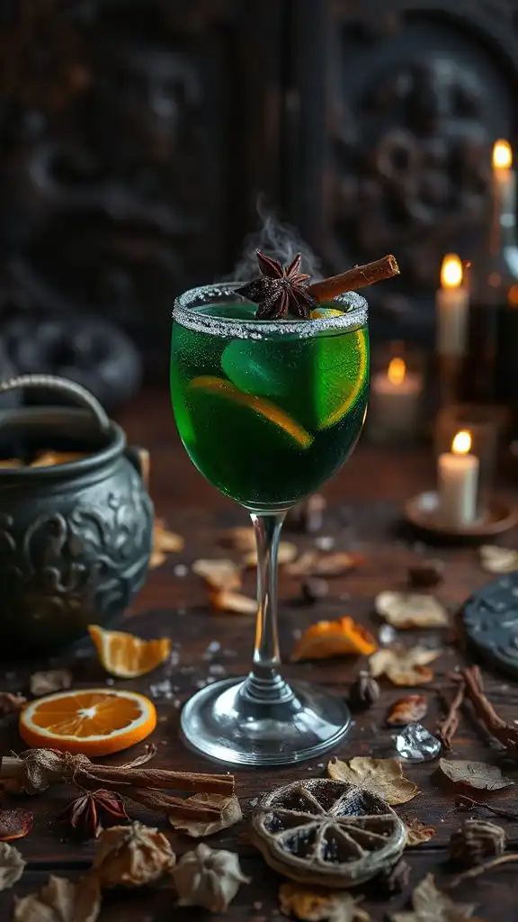 spooky anise cocktail recipe