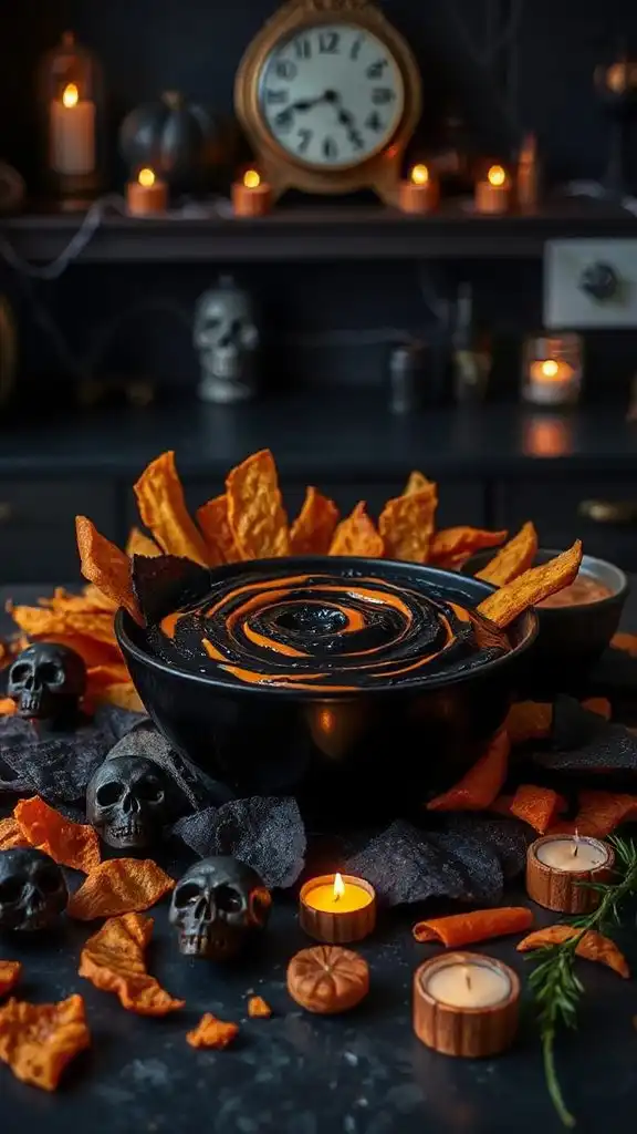 spooky halloween dip recipe