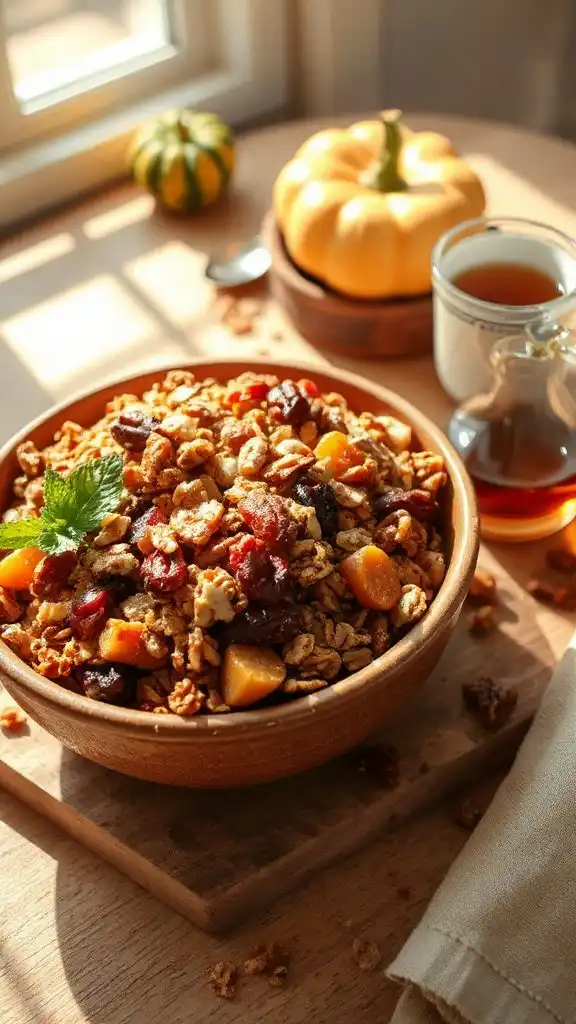sweet and chewy granola