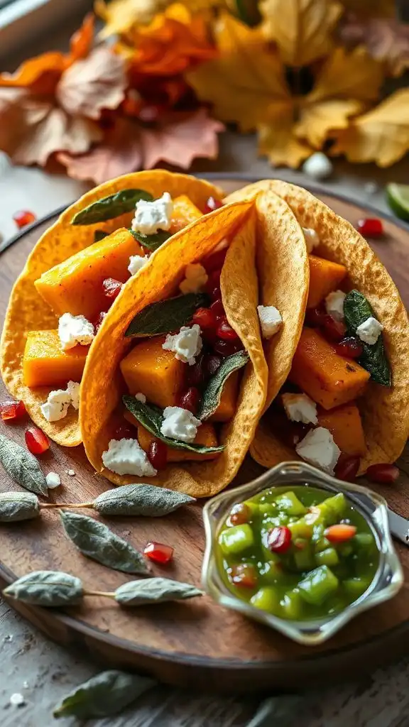 sweet and savory tacos