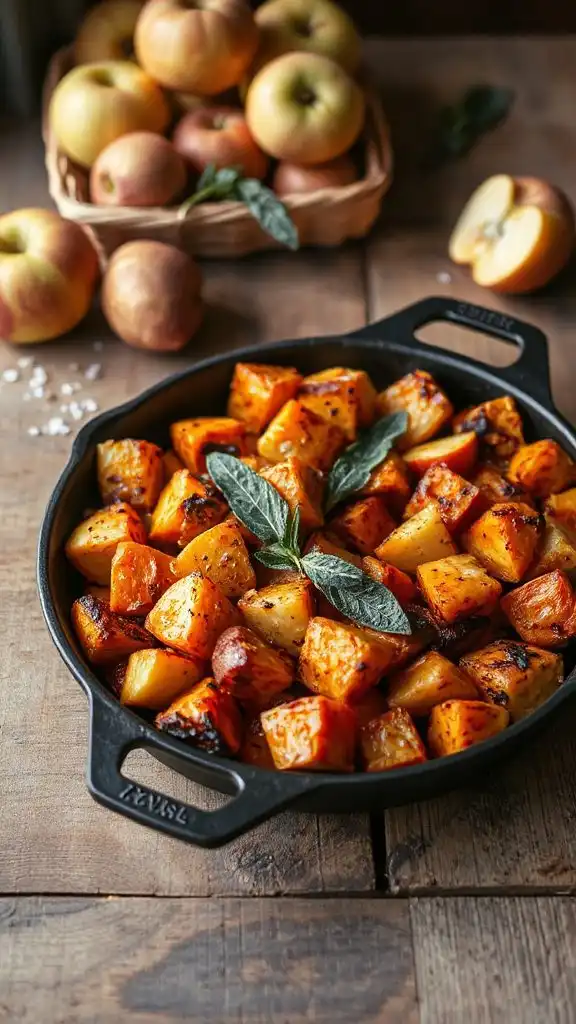 sweet potato apple hash