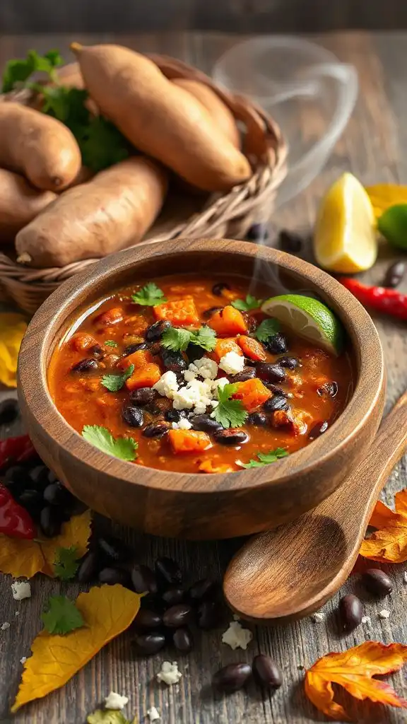sweet potato black bean chili
