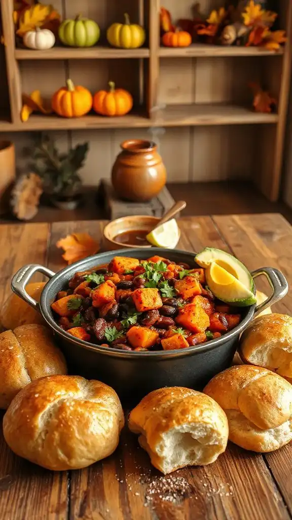 sweet potato black bean chili