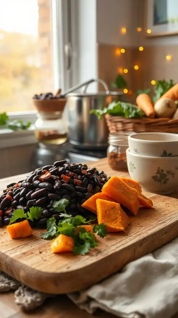 sweet potato black bean soup