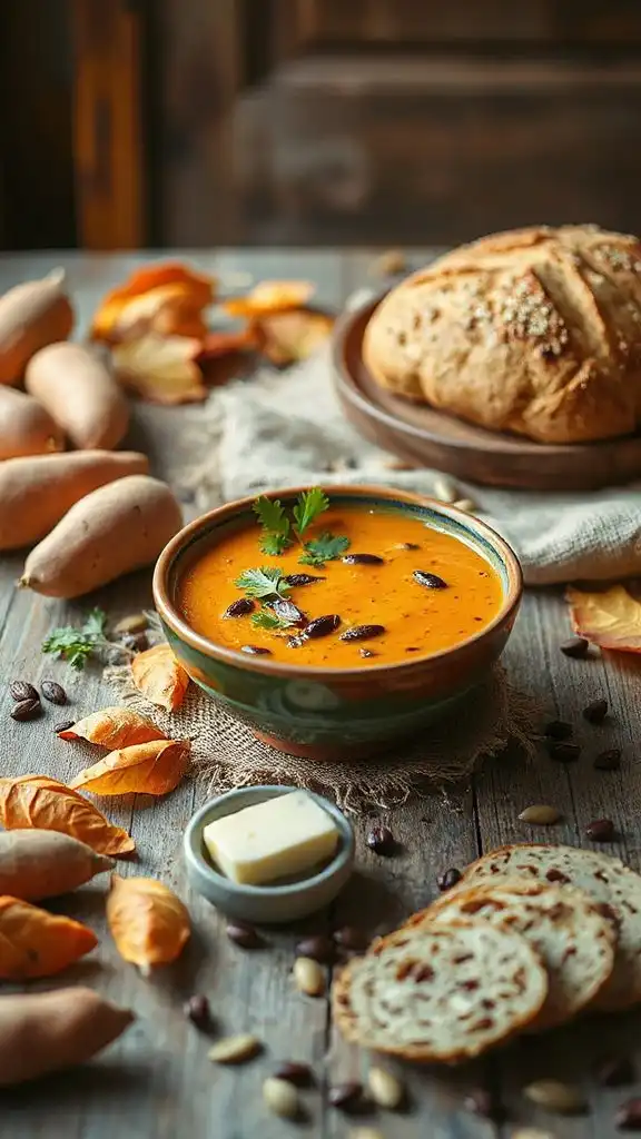 sweet potato black bean soup