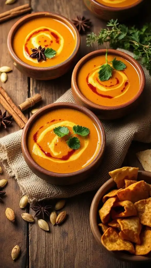sweet potato cinnamon soup