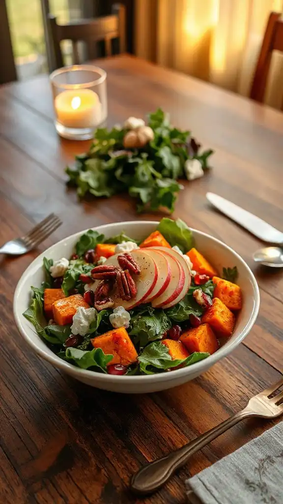 sweet potato goat cheese salad
