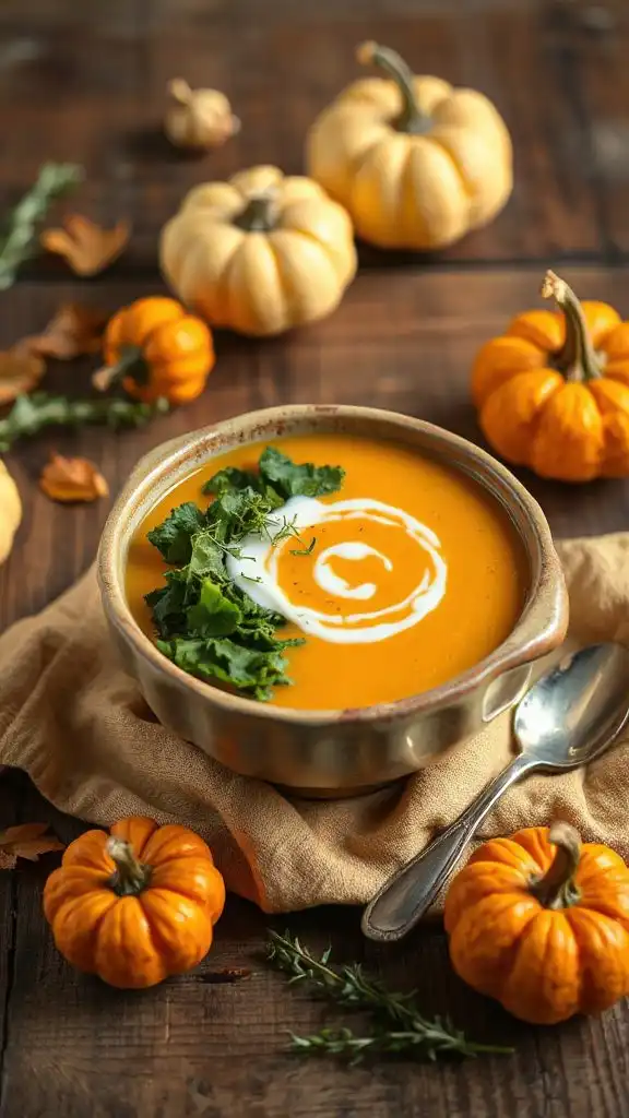 sweet potato kale soup