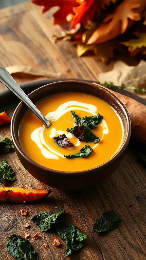 sweet potato kale soup sweet potato kale soup