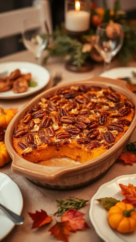 sweet potato pecan casserole