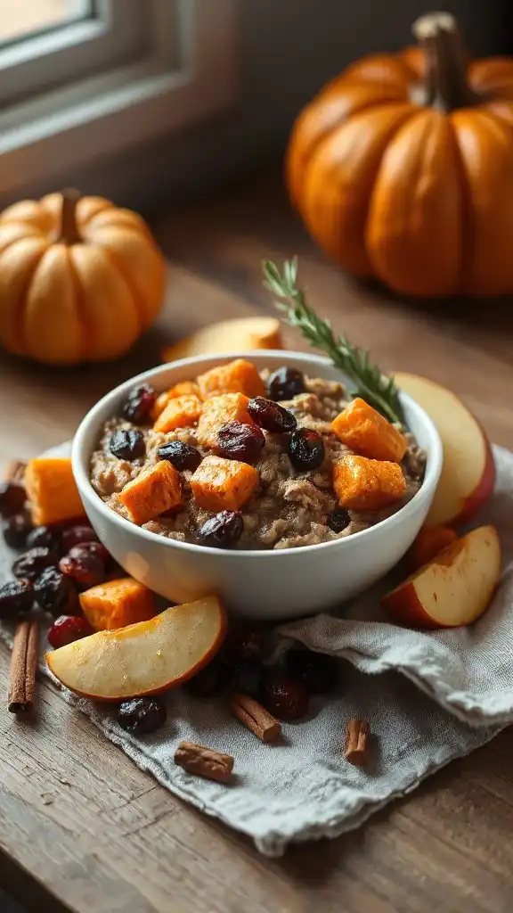 sweet potato raisin oatmeal