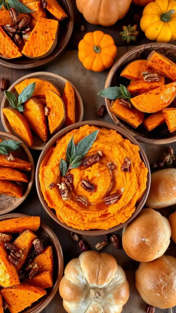 sweet potato sage mash