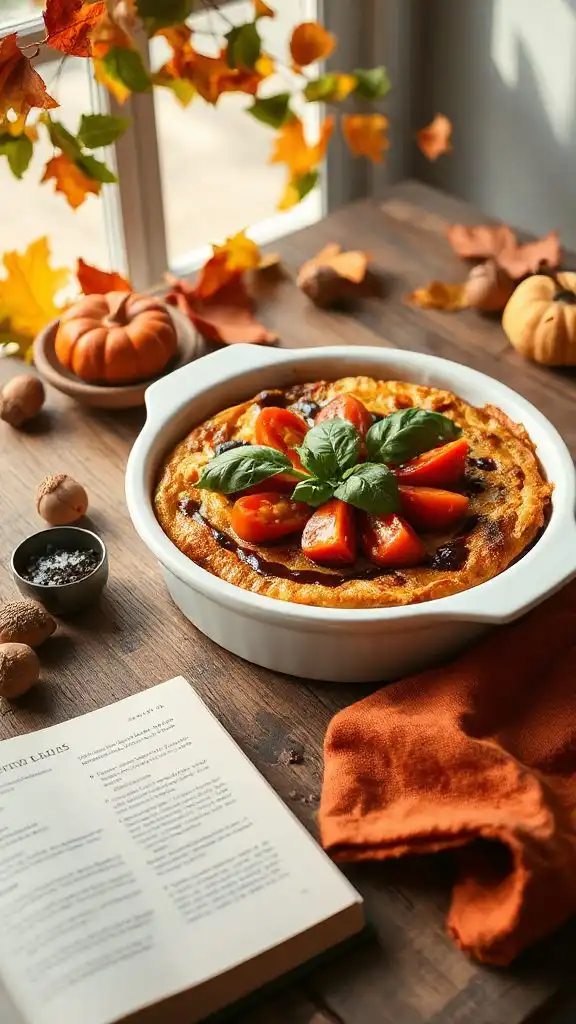 sweet potato tomato basil frittata