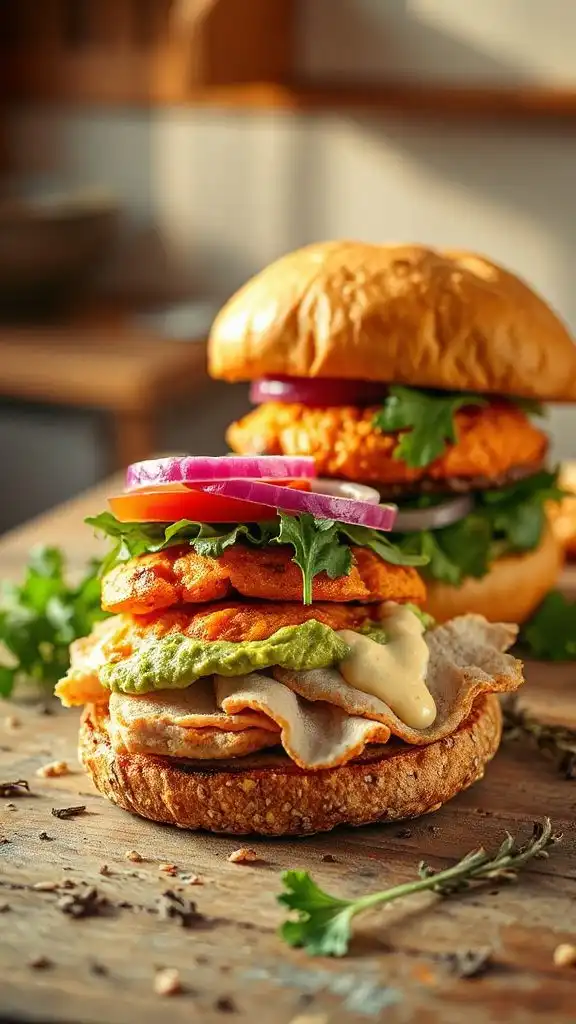 sweet potato turkey burgers recipe