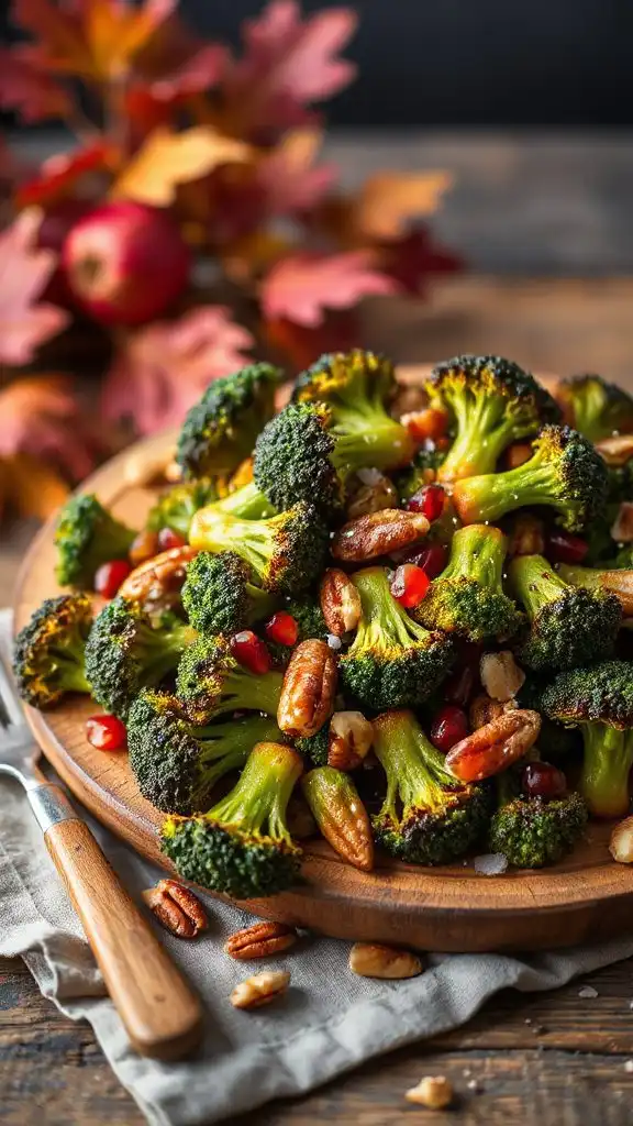 sweet tangy roasted broccoli