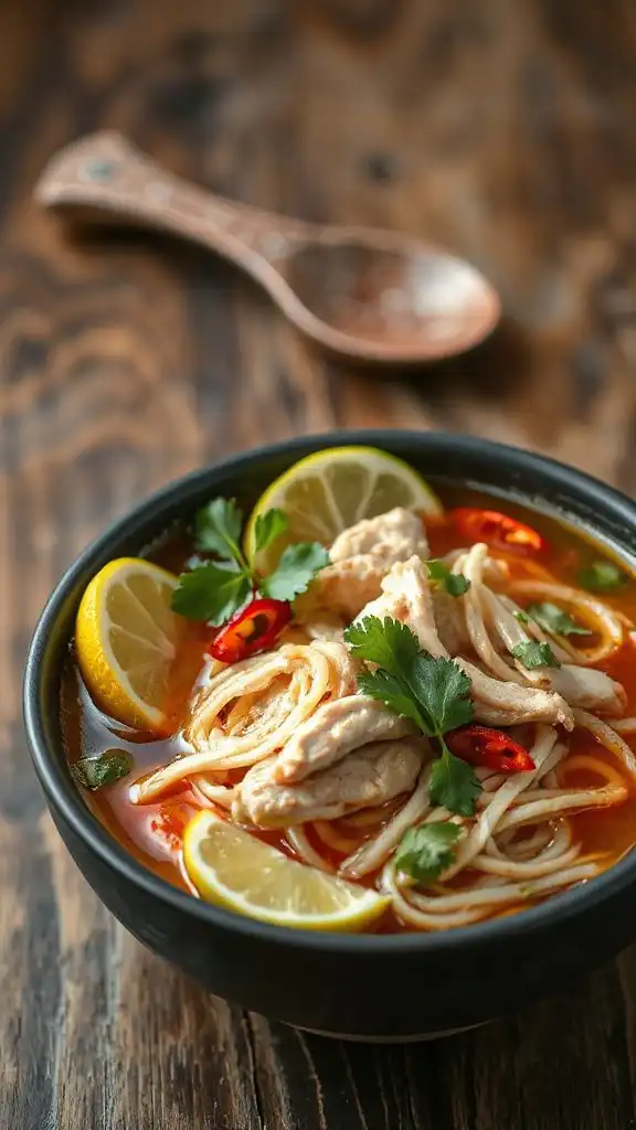 thai chicken noodle soup