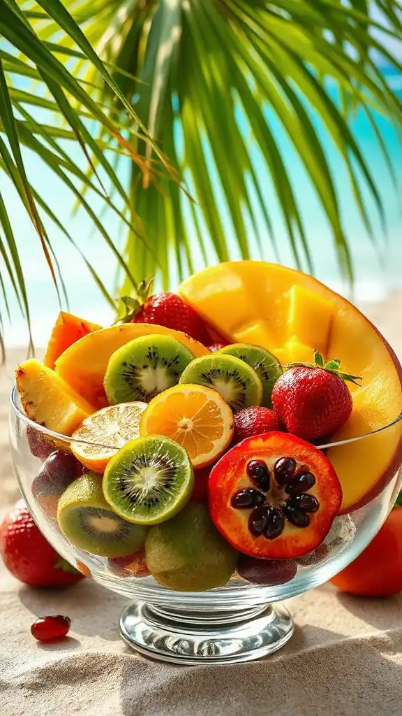 tropical fruit salad delight