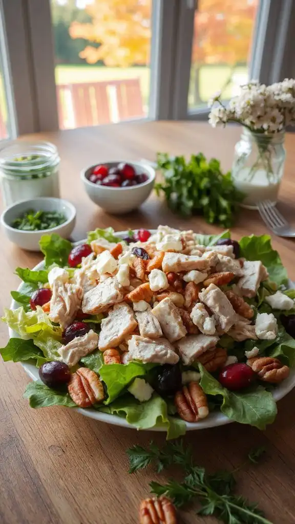 turkey salad with cranberries